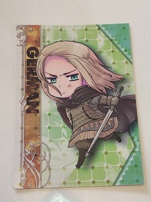 Hetalia Axis Powers APH Frontier Works 2008 1st Edition Card no 22 German