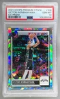 5006 Victor Wembanyama 2023 Panini Hoops Premium Stock #108 Ice Prizm RC PSA 10