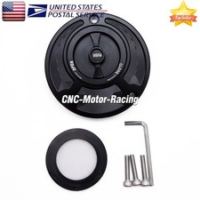 1X Cubierta de tapa de tanque de combustible para Yamaha MT07 MT09 MT10 FZ07 FZ09 FZ10 FJ09 Tracer