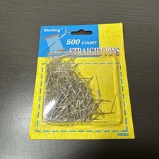 Straight Pins 500 Count Value Pack
