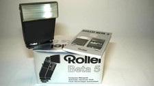 Rollei Beta 5 Blitzgerät mit Normalreflektor, Kabel, Anleitung + OVP