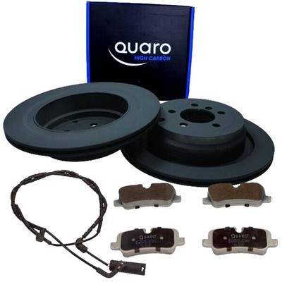 QUARO Bremsscheiben 354mm + Beläge WAKO Satz Hinten für RANGE ROVER III L322