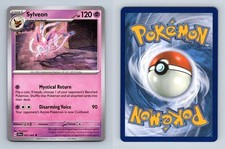 Sylveon #22/64 SV Shrouded Fable 2024 Uncommon Pokemon TCG Card