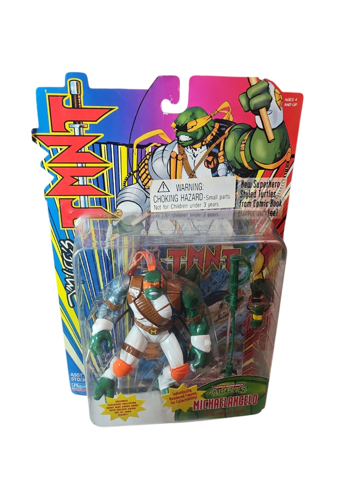 Lot Of 3 TMNT Jim Lee Teenage Mutant Ninja Turtles Playmates Set MOC thumbnail 2