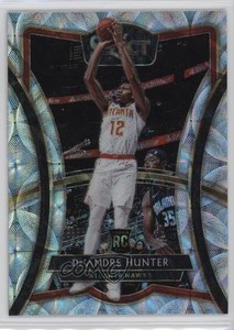 2019-20 Panini Select Premier Level Scope Prizm De'Andre Hunter #136 Rookie RC