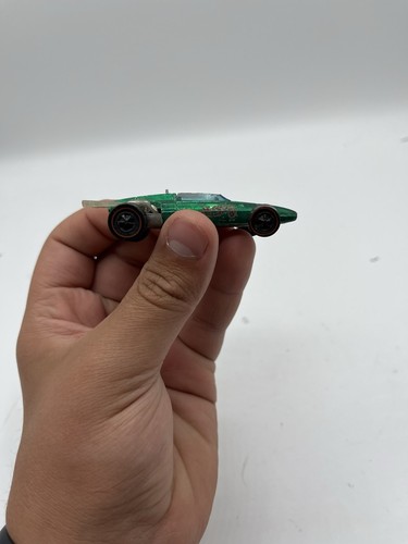 Vintage Hot Wheels Grand Prix Series Redline Indy Eagle Green Hong Kong 1969 - Picture 2 of 5
