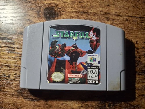 Starfox 64 N64 - Authentic, Cartridge only Tested And Working