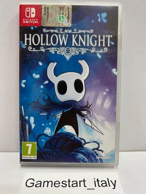 HOLLOW KNIGHT PAL ITA USATO NINTENDO SWITCH FANGAMER COVER ITALIANA, foto 1 di 5