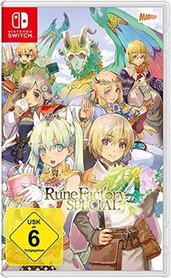 Rune Factory 4 Special Nintendo Switch | Cartridge Version | Switch 2 Compatible
