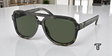 MICHAEL KORS MK2202 39432 Durango Olive Tortoise Solid 57 mm Men's Sunglasses