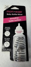 Baby Bottle Mixer Stainless Steel Set Of 2 Shaker Utensil Food Grade Travel