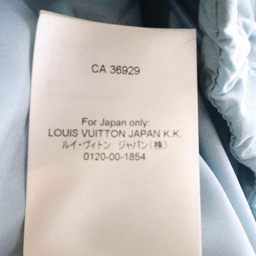 LOUIS VUITTON 23SS Mix Material Anorak Blouson RM2319 TL1 HOB09W Mixed Half Used - Picture 8 of 8
