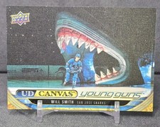 2024-25 Upper Deck Will Smith UpperDeck Canvas Rookie Young Guns RC #C212 Sharks