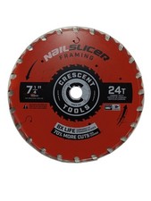Crescent NailSlicer 7-1/4 in. D X 5/8 in. Framing Carbide Circular Saw Blade 24