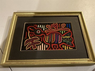 Kuna Indian Molo, from off Panama, cultural fabric art