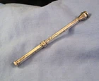 ANTIQUE VICTORIAN PROPELLING MECHANICAL SILVER PENCIL & SEAL SAMPSON MORDAN
