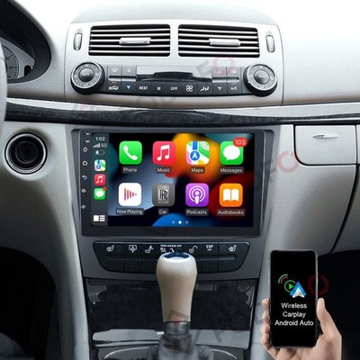 Android 15.0 Carplay Autoradio Für Mercedes Benz CLS E-Class W211 W219 GPS NAVI