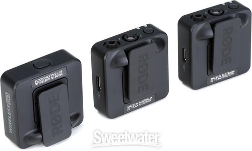 Rode Wireless GO III Dwukanałowy bezprzewodowy system mikrofonów - Zdjęcie 8 z 11