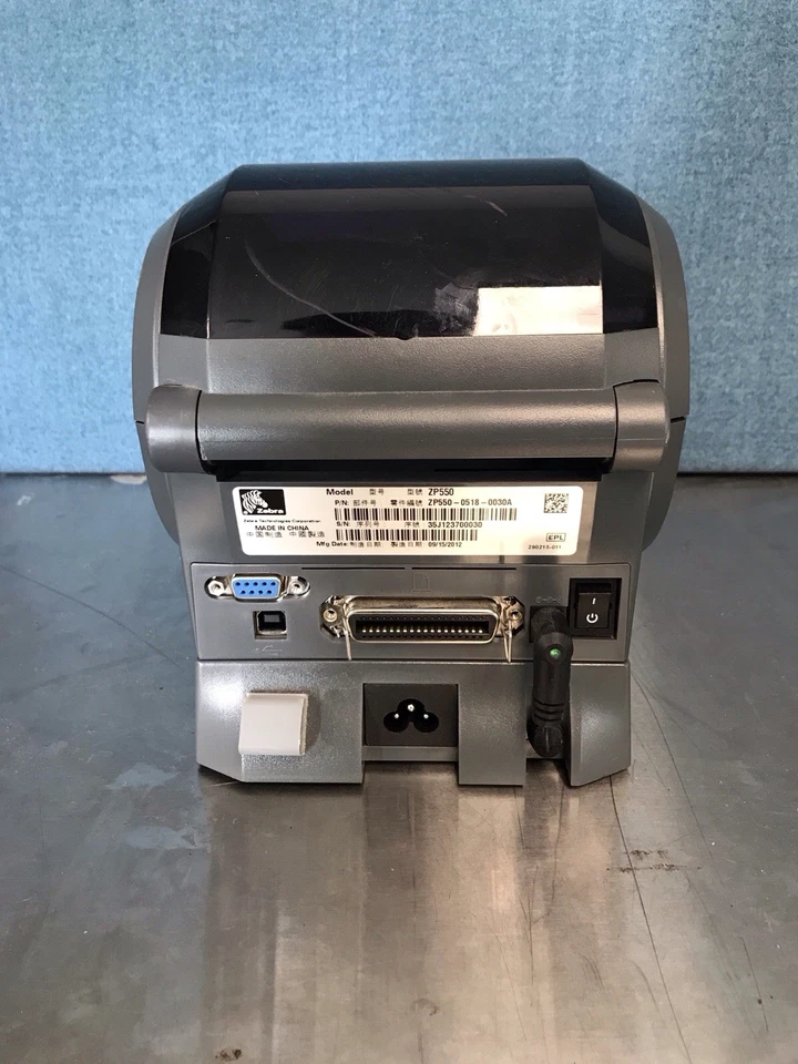 Zebra ZP550 Thermal Shipping Label Barcode Printer - Image 4 of 4