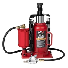 20-Ton (40,000 LBs) Air Hydraulic Pneumatic Quick Lift Car Bottle Jack