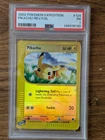 2002 Pokemon Expedition PSA 1 Pikachu Reverse Foil Holo #124 WOTC FRESH SLAB