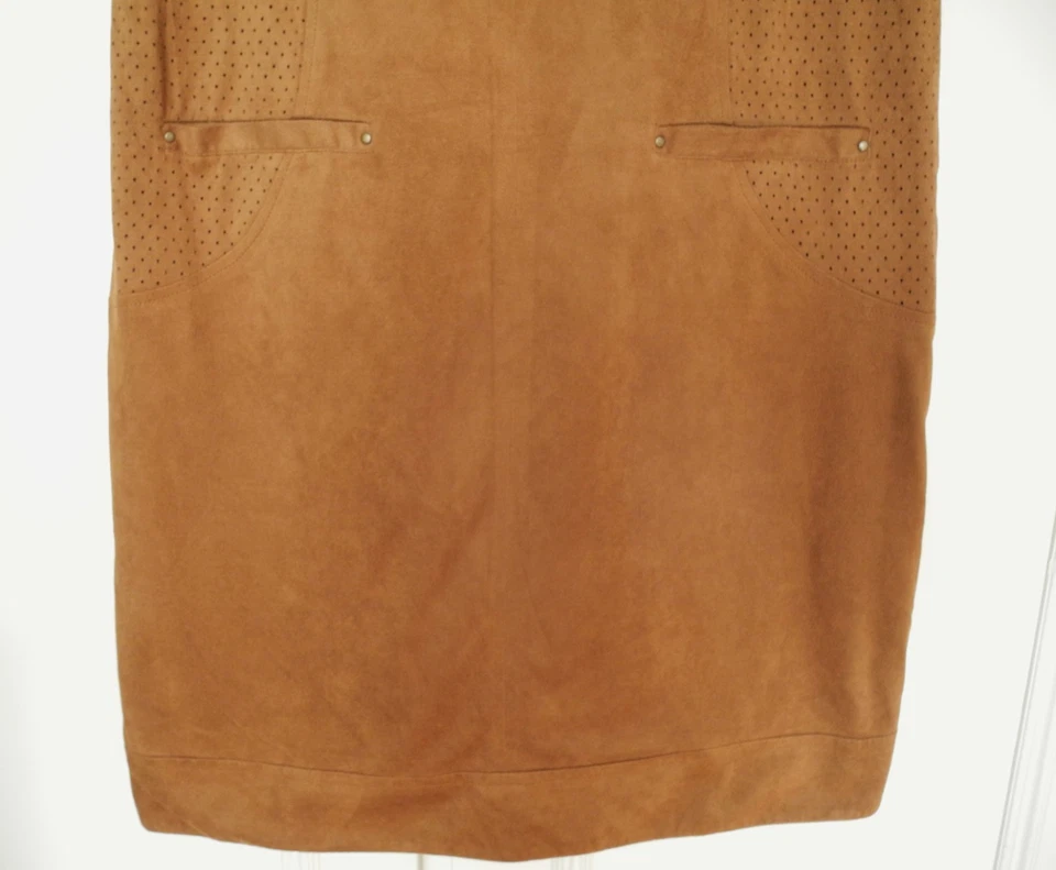 Robe JACQUELINE RIU 44 belle imitation daim - Photo 2/4