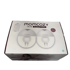 Momcozy S12 9-Levels Double Wearable Breast Pump - White New