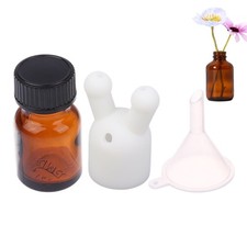 Leakproof Aroma Oil Inhaler Cap Black Double Sole Perfume Diffuser Inhaler