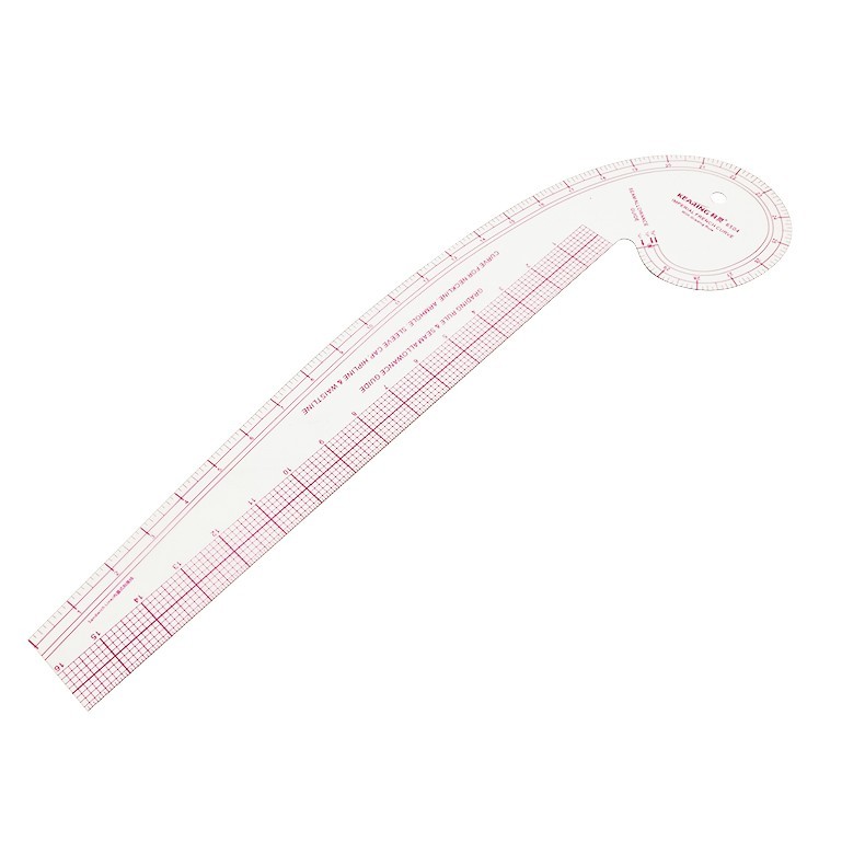 3-in-1 French Curve, Hip curve and Straight Ruler, Vary Form Curve Ruler - 16"