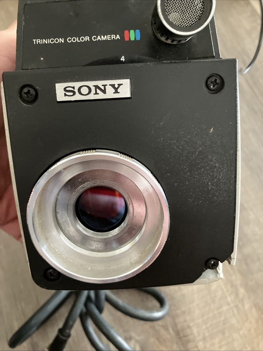 SONY® COLOR VIDEO CAMERA DXC-1600 Body Only Vintage Untested | eBay