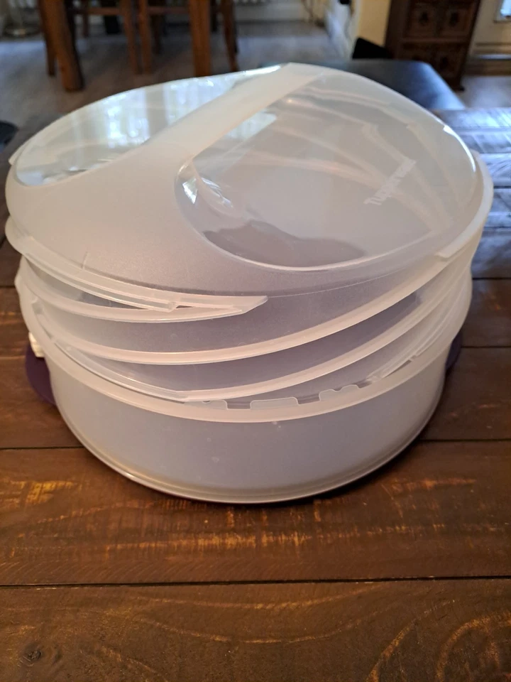 Tupperware Tortentwist + Hochstapler lila - Bild 2 von 4