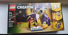 Lego Creator 3 In 1 Fantasy Forest Creatures #31125 Sealed