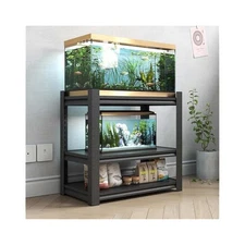 Heavy,Duty Metal Tank Stand, 3,Tier, Supports 20/30 Gallon, Quick Assembly