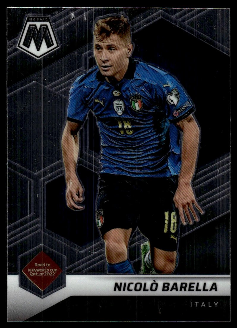 2021-22 Panini Mosaic Road to FIFA World Cup Nicolo Barella #30