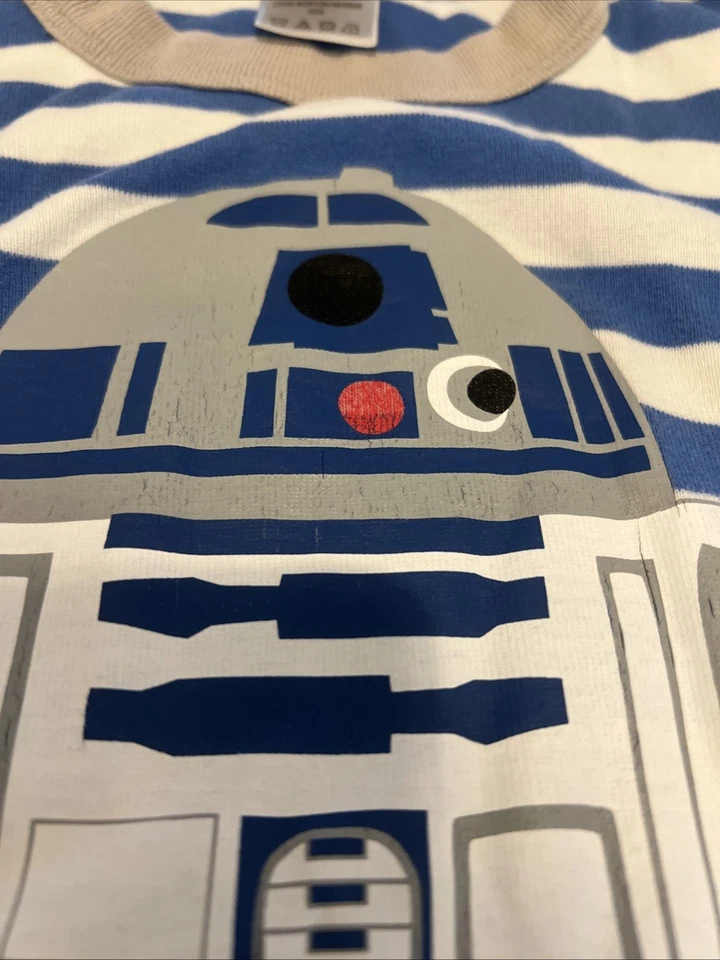 Hanna Andersson Star Wars R2D2 Manga Corta/Pantalones Cortos Juego para Dormir EE. UU. 8 Foto 3 de 4