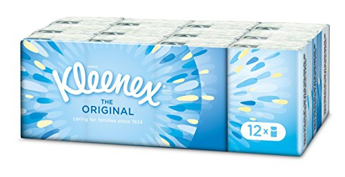 Kleenex Original Soft Extra Strong Facial Tissue Pack of 12 Mini Napkins - Picture 1 of 5