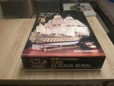 le soleil royal  1 : 100 modellbau  segelschiff von heller  humbrol