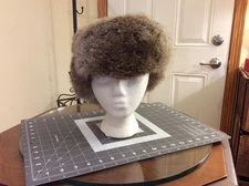 Norko Genuine Rabbit Fur Hat with Ear Flaps Sz XL