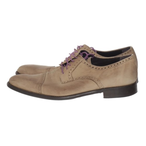 Falke, Schnürschuhe, Größe: 44, Leder, Beige, Herren #BPa - Bild 3 von 6