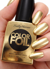 Sally Hansen Color Foil Nail Makeup Nailpolish 0.34oz - 420 Liquid Gold - New
