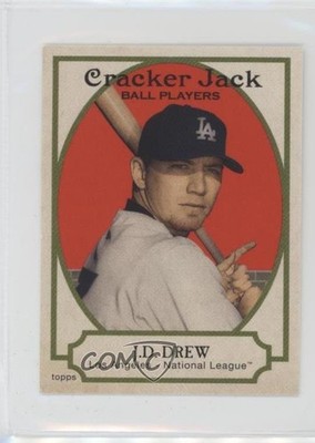 2005 Topps Cracker Jack Mini Stickers JD Drew #123 0a1