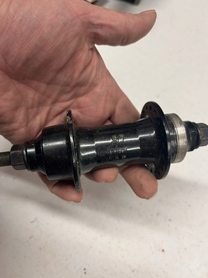 Joytech Bicycle Hub Black Aluminum Nut Universal Bike Single Hub Included