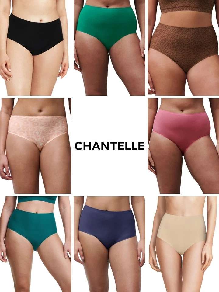 Chantelle SoftStretch High Waisted Briefs (1XL - 4XL) Knickers One Size Seamless - Image 1 of 1