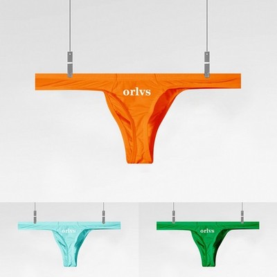 Fashion Unterwäsche G-String 1 Stück atmungsaktiv hellblau bequem niedriger Bu