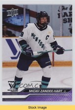 2024 Upper Deck PWHL 1st Edition Purple Micah Zandee-Hart #36 READ 0mf0