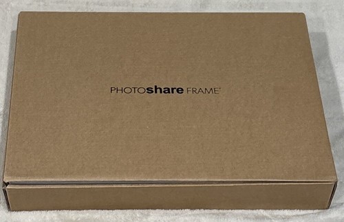 Brookstone PhotoShare 8” Smart Digital Picture Frame FSM08BLB - Black BRAND NEW! - Picture 3 of 5