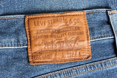 LEVIS 510 PREMIUM BIG E Stretch Skinny Fit Jeans Men Size W27 L32 