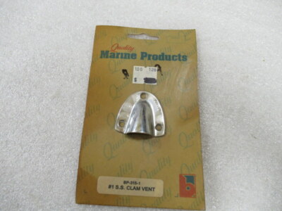 G6C Quality Marine BP-315-1 Stainless Steel Clam Vent OEM New Factory Boat Parts