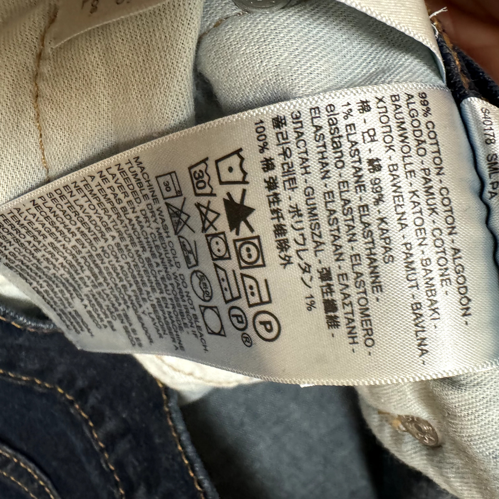 Levi's 510 Jeans Mens Size 36x30 Skinny Fit Strai… - image 10