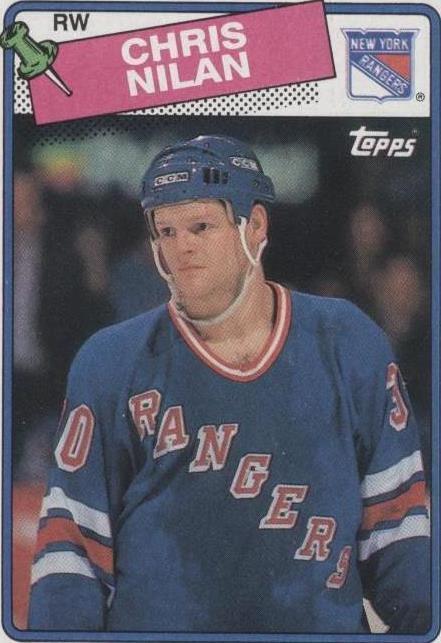 1988-89 Topps - Chris Nilan #31 - 1 of 1